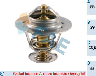 FAE 5306783 - Thermostat, Kühlmittel alexcarstop-ersatzteile.com