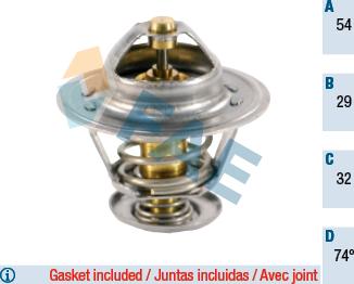 FAE 5300874 - Thermostat, Kühlmittel alexcarstop-ersatzteile.com