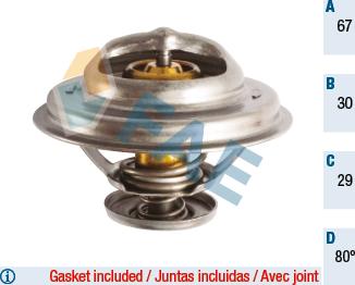 FAE 5301680 - Thermostat, Kühlmittel alexcarstop-ersatzteile.com