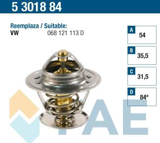 FAE 5301884 - Thermostat, Kühlmittel alexcarstop-ersatzteile.com