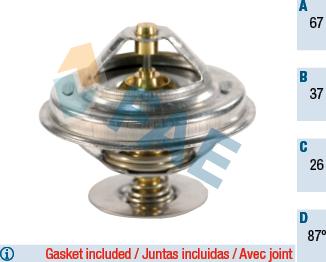 FAE 5302687 - Thermostat, Kühlmittel alexcarstop-ersatzteile.com