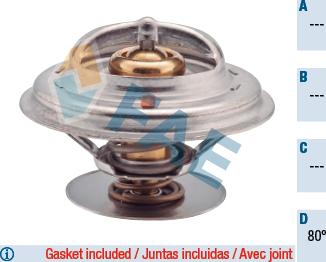 FAE 5335680 - Thermostat, Kühlmittel alexcarstop-ersatzteile.com