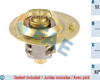 FAE 5320582 - Thermostat, Kühlmittel alexcarstop-ersatzteile.com