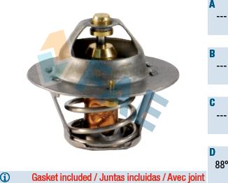 FAE 5323988 - Thermostat, Kühlmittel alexcarstop-ersatzteile.com