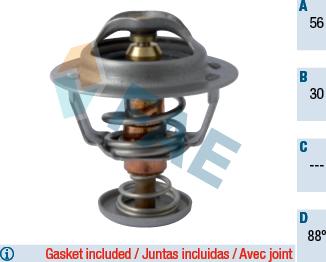 FAE 5322588 - Thermostat, Kühlmittel alexcarstop-ersatzteile.com