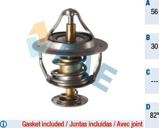 FAE 5322582 - Thermostat, Kühlmittel alexcarstop-ersatzteile.com