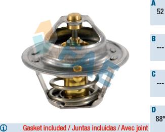 FAE 5204888 - Thermostat, Kühlmittel alexcarstop-ersatzteile.com