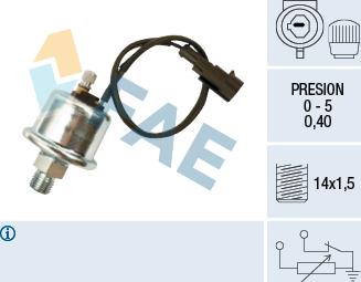 FAE 14010 - Sensor, Öldruck alexcarstop-ersatzteile.com