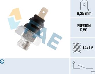 FAE 11250 - Sensor, Öldruck alexcarstop-ersatzteile.com