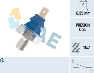 FAE 11690 - Sensor, Öldruck alexcarstop-ersatzteile.com