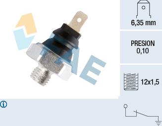 FAE 11600 - Sensor, Öldruck alexcarstop-ersatzteile.com