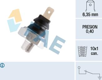 FAE 11060 - Sensor, Öldruck alexcarstop-ersatzteile.com