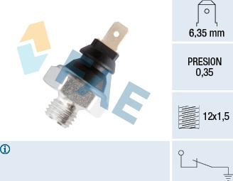 FAE 11200 - Sensor, Öldruck alexcarstop-ersatzteile.com