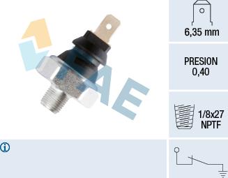 FAE 11280 - Sensor, Öldruck alexcarstop-ersatzteile.com