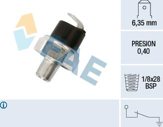 FAE 11730 - Sensor, Öldruck alexcarstop-ersatzteile.com