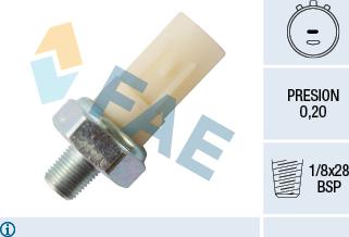 FAE 12991 - Sensor, Öldruck alexcarstop-ersatzteile.com