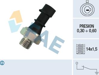 FAE 12430 - Sensor, Öldruck alexcarstop-ersatzteile.com