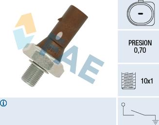 FAE 12890 - Sensor, Öldruck alexcarstop-ersatzteile.com