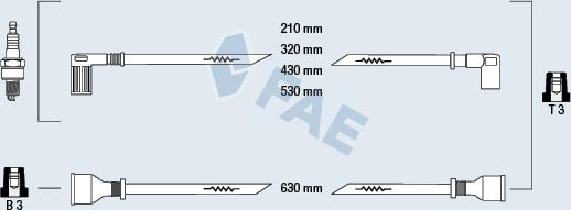 FAE 83900 - Zündleitungssatz alexcarstop-ersatzteile.com