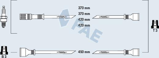 FAE 83140 - Zündleitungssatz alexcarstop-ersatzteile.com