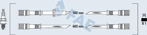 FAE 83300 - Zündleitungssatz alexcarstop-ersatzteile.com