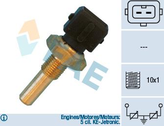 FAE 33410 - Sensor, Kühlmitteltemperatur alexcarstop-ersatzteile.com