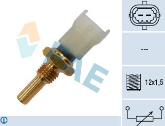 FAE 33480 - Sensor, Öltemperatur alexcarstop-ersatzteile.com