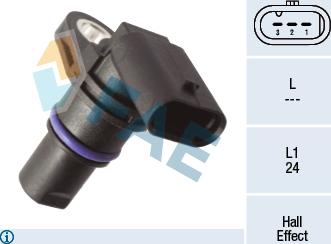 FAE 79523 - Sensor, Nockenwellenposition alexcarstop-ersatzteile.com