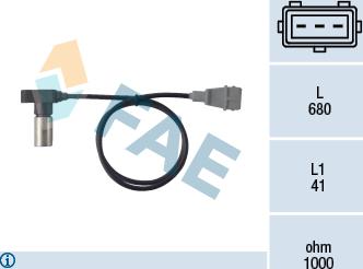 FAE 79098 - Impulsgeber, Kurbelwelle alexcarstop-ersatzteile.com