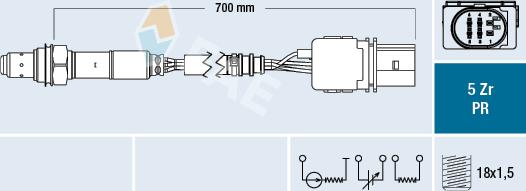 FAE 75158 - Lambdasonde alexcarstop-ersatzteile.com