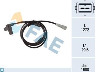 FAE 78375 - Sensor, Raddrehzahl alexcarstop-ersatzteile.com