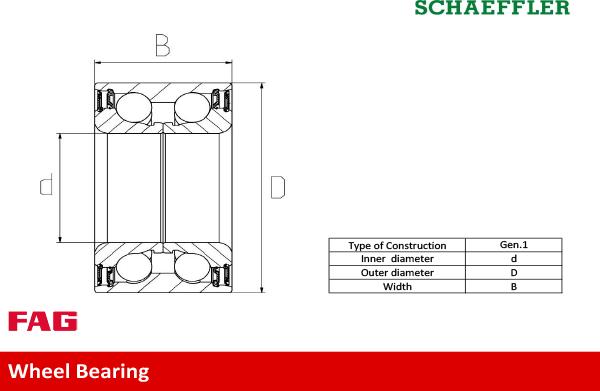 FAG 713 6911 70 - Radlagersatz alexcarstop-ersatzteile.com