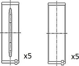 FAI AutoParts BM1057-025 - Kurbelwellenlager alexcarstop-ersatzteile.com