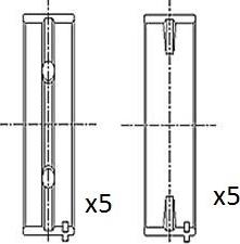 FAI AutoParts BM1035-STD - Kurbelwellenlager alexcarstop-ersatzteile.com