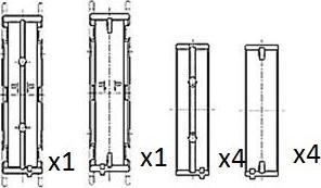 FAI AutoParts BM1033-025 - Kurbelwellenlager alexcarstop-ersatzteile.com