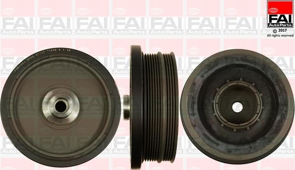 FAI AutoParts FVD1004 - Riemenscheibe, Kurbelwelle alexcarstop-ersatzteile.com