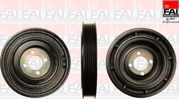 FAI AutoParts FVD1031 - Riemenscheibe, Kurbelwelle alexcarstop-ersatzteile.com