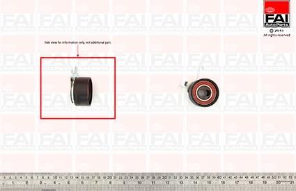 FAI AutoParts T9420 - Spannrolle, Zahnriemen alexcarstop-ersatzteile.com