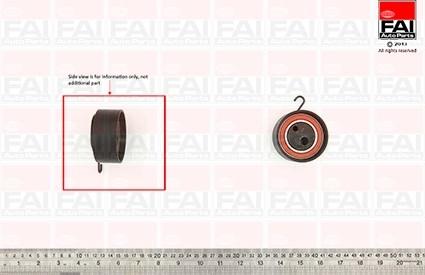 FAI AutoParts T9511 - Spannrolle, Zahnriemen alexcarstop-ersatzteile.com