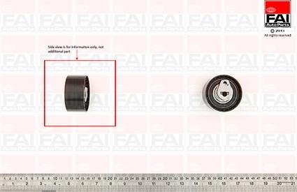 FAI AutoParts T9513 - Spannrolle, Zahnriemen alexcarstop-ersatzteile.com