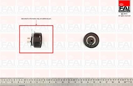 FAI AutoParts T9398 - Spannrolle, Zahnriemen alexcarstop-ersatzteile.com