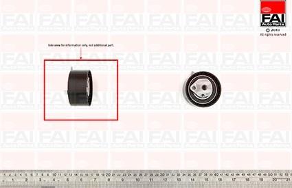 FAI AutoParts T9369 - Spannrolle, Zahnriemen alexcarstop-ersatzteile.com