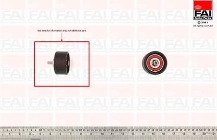 FAI AutoParts T9377 - Umlenk / Führungsrolle, Zahnriemen alexcarstop-ersatzteile.com