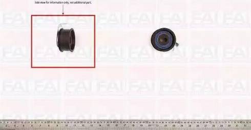 FAI AutoParts T9254 - Spannrolle, Zahnriemen alexcarstop-ersatzteile.com