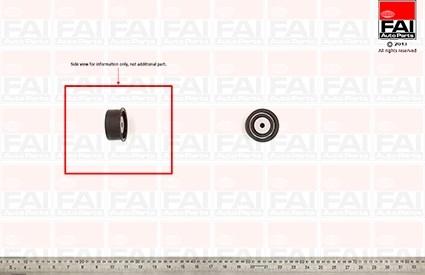 FAI AutoParts T9262 - Umlenk / Führungsrolle, Zahnriemen alexcarstop-ersatzteile.com