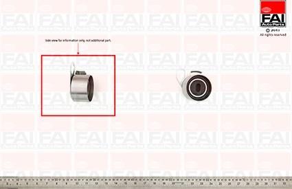 FAI AutoParts T9280 - Spannrolle, Zahnriemen alexcarstop-ersatzteile.com