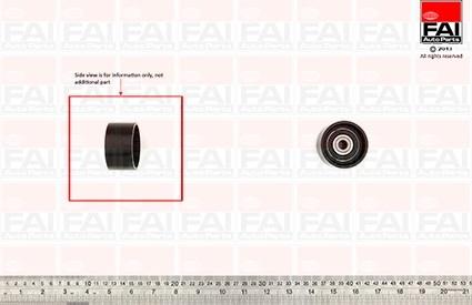 FAI AutoParts T9775 - Umlenk / Führungsrolle, Zahnriemen alexcarstop-ersatzteile.com