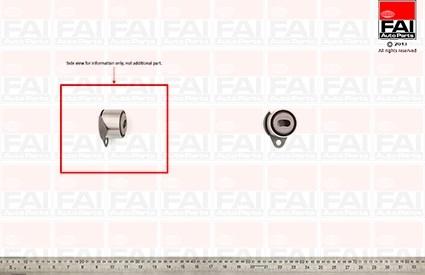 FAI AutoParts T6440 - Spannrolle, Zahnriemen alexcarstop-ersatzteile.com