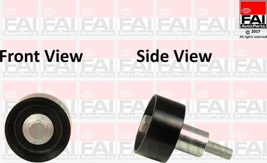 FAI AutoParts T1113 - Umlenk / Führungsrolle, Zahnriemen alexcarstop-ersatzteile.com