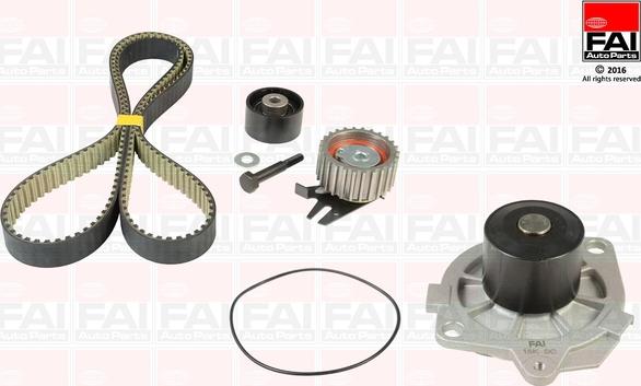 FAI AutoParts TBK493-6228 - Wasserpumpe + Zahnriemensatz alexcarstop-ersatzteile.com